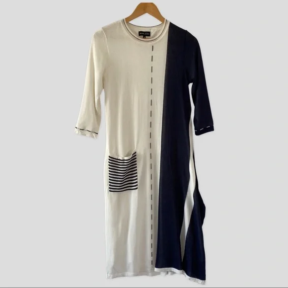 knee length dresses for ladies STAUD MARLOWE MIDI DRESS main image 0